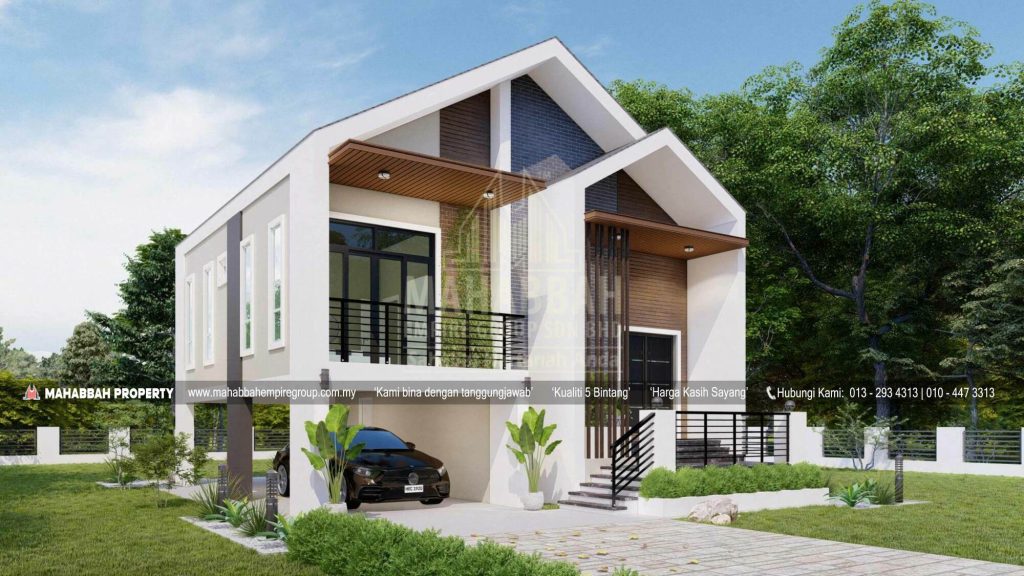 03 Model/ Reka Bentuk Banglo Mampu Milik B32-D Villa Irish (Type A)