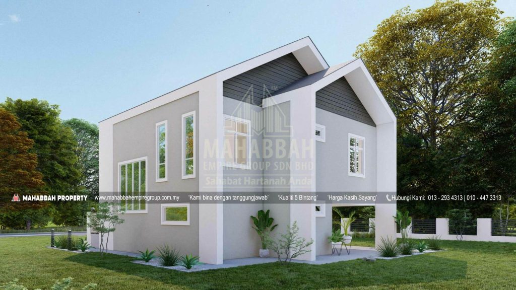 04 Model/ Reka Bentuk Banglo Mampu Milik B32-D Villa Irish (Type A)