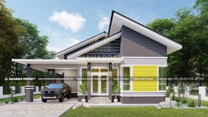 01 Reka bentuk/ Model Banglo MEGSB b33-D Villa Dannish (Type B)