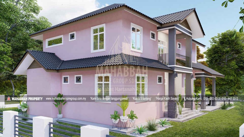 Banglo Mampu Milik MEGSB B36-D Erica Residen (Type A)