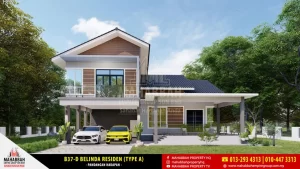 01 Banglo Mampu Milik MEGSB: B37-D Belinda Residen (Type A)