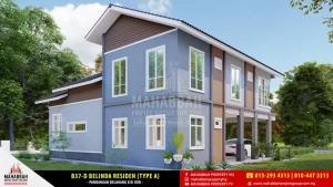 04 Banglo Mampu Milik MEGSB: B37-D Belinda Residen (Type A)