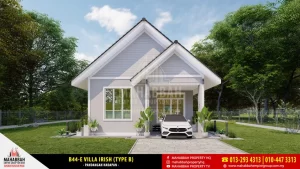 Banglo Mampu Milik MEGSB B44-E Villa Irish (Type B)