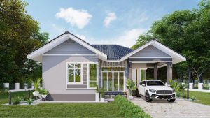 Reka bentuk Banglo Mampu Milik MEGSB B45-S Villa Sayang (Type B)