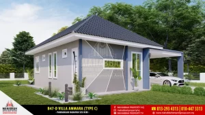 Banglo Mampu Milik MEGSB B47-D Villa Ammara (Type C)
