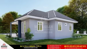 Banglo Mampu Milik MEGSB B47-D Villa Ammara (Type C)