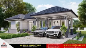 Banglo Mampu Milik MEGSB B48-D Villa Ammara (Type D)