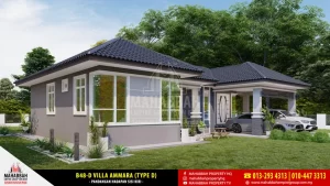 Banglo Mampu Milik MEGSB B48-D Villa Ammara (Type D)