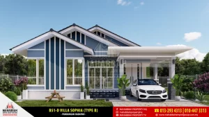 Banglo Mampu Milik Eksklusif MEGSB B51-D Villa Sophia (Type B)