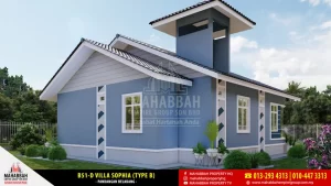 Reka Bentuk/ Model Banglo Mampu Milik Eksklusif MEGSB B51-D Villa Sophia (Type B)