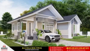 Banglo Mampu Milik Eksklusif MEGSB B52-D Villa Irish (Type D)
