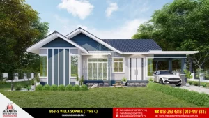 Banglo Mampu Milik Eksklusif MEGSB B53-S Villa Sophia (Type C)