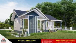 Banglo Mampu Milik Eksklusif MEGSB B53-S Villa Sophia (Type C)