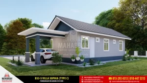 Banglo Mampu Milik Eksklusif MEGSB B53-S Villa Sophia (Type C)