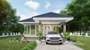 Reka Bentuk/ Model Banglo Mampu Milik MEGSB B57-E Villa Ammara (Type F)
