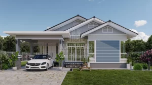 Reka Bentuk/ Model Banglo Mampu Milik MEGSB B60-E Villa Sophia (Type E)