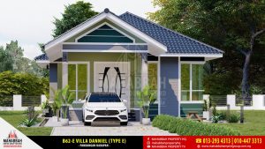 MODEL BANGLO MAMPU MILIK MAHABBAH EMPIRE GROUP B62-E VILLA DANNIEL (TYPE E)