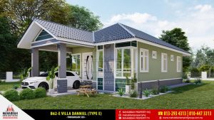 MODEL BANGLO MAMPU MILIK MAHABBAH EMPIRE GROUP B62-E VILLA DANNIEL (TYPE E)