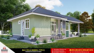 MODEL BANGLO MAMPU MILIK MAHABBAH EMPIRE GROUP B62-E VILLA DANNIEL (TYPE E)