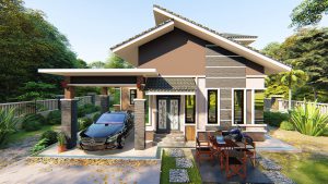Design/Rekabentuk Villa Chinta