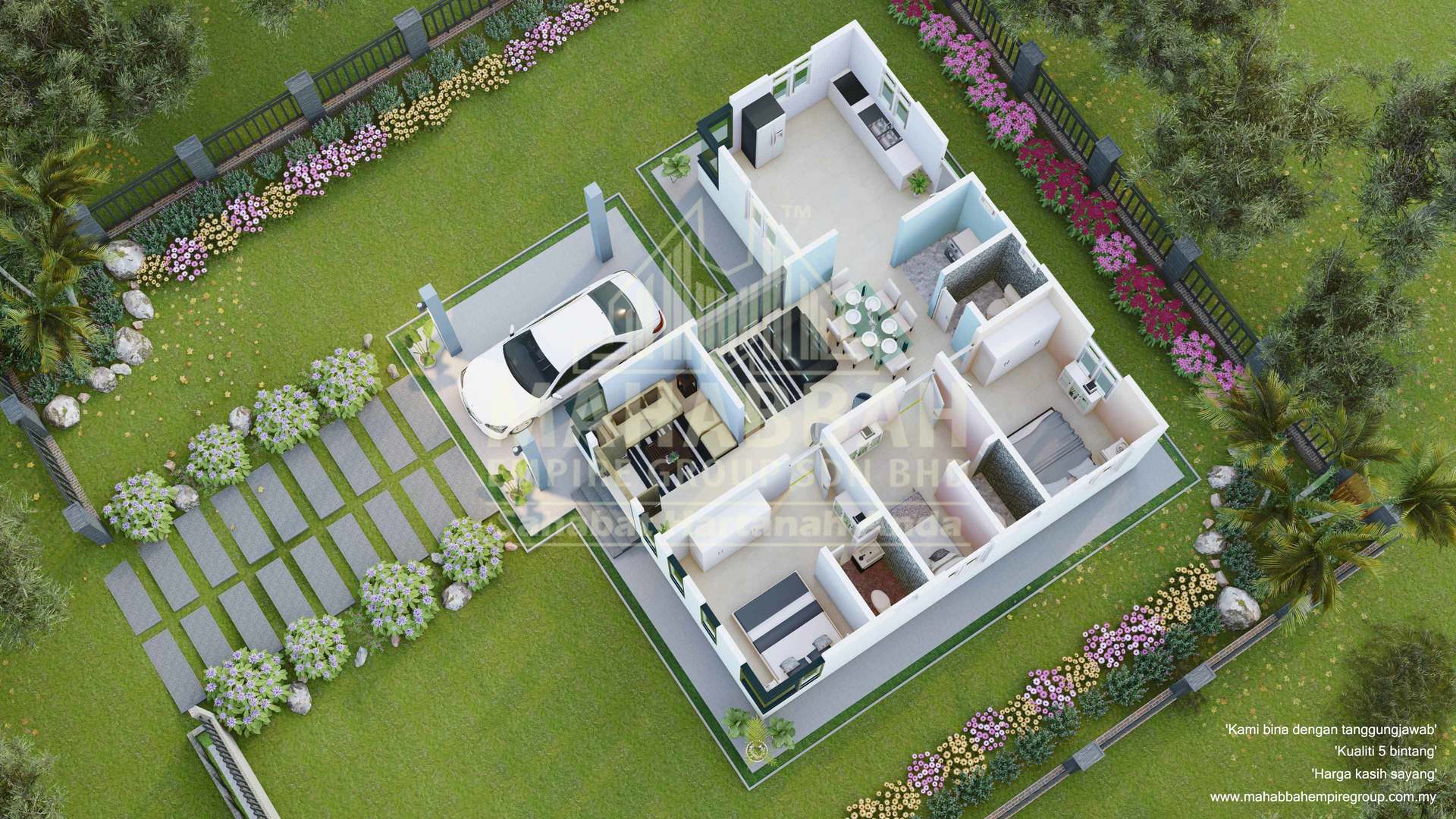 D04 Villa Chinta 3D Interior Pandangan 2