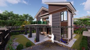 Design/Rekabentuk Villa Danish