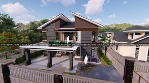 Design/Rekabentuk Villa Danish