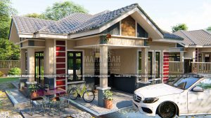 Model/ Reka Bentuk E03 Villa Nuha III