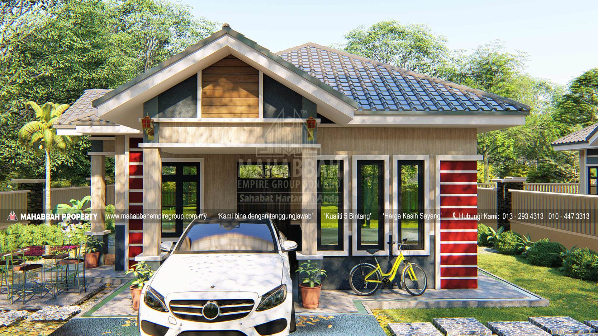 Model/ Reka Bentuk E03 Villa Nuha III