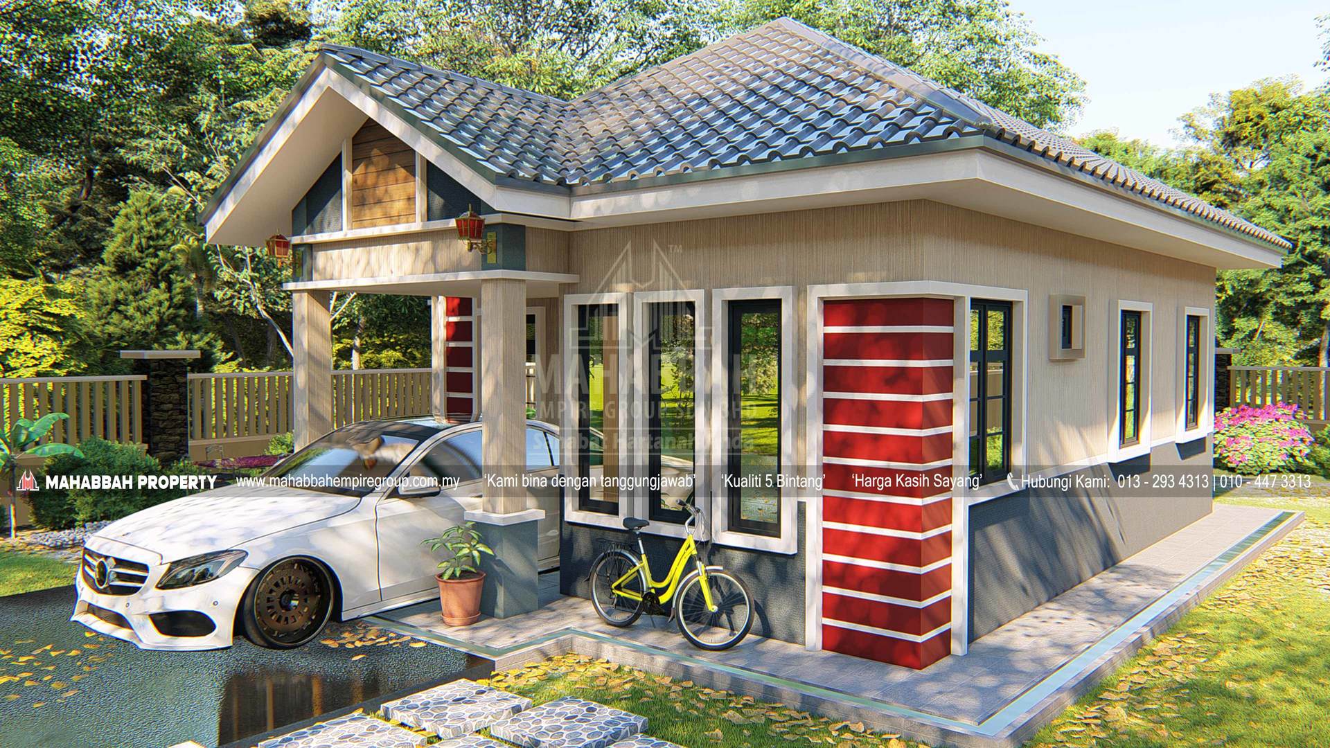 Model/ Reka Bentuk E03 Villa Nuha III