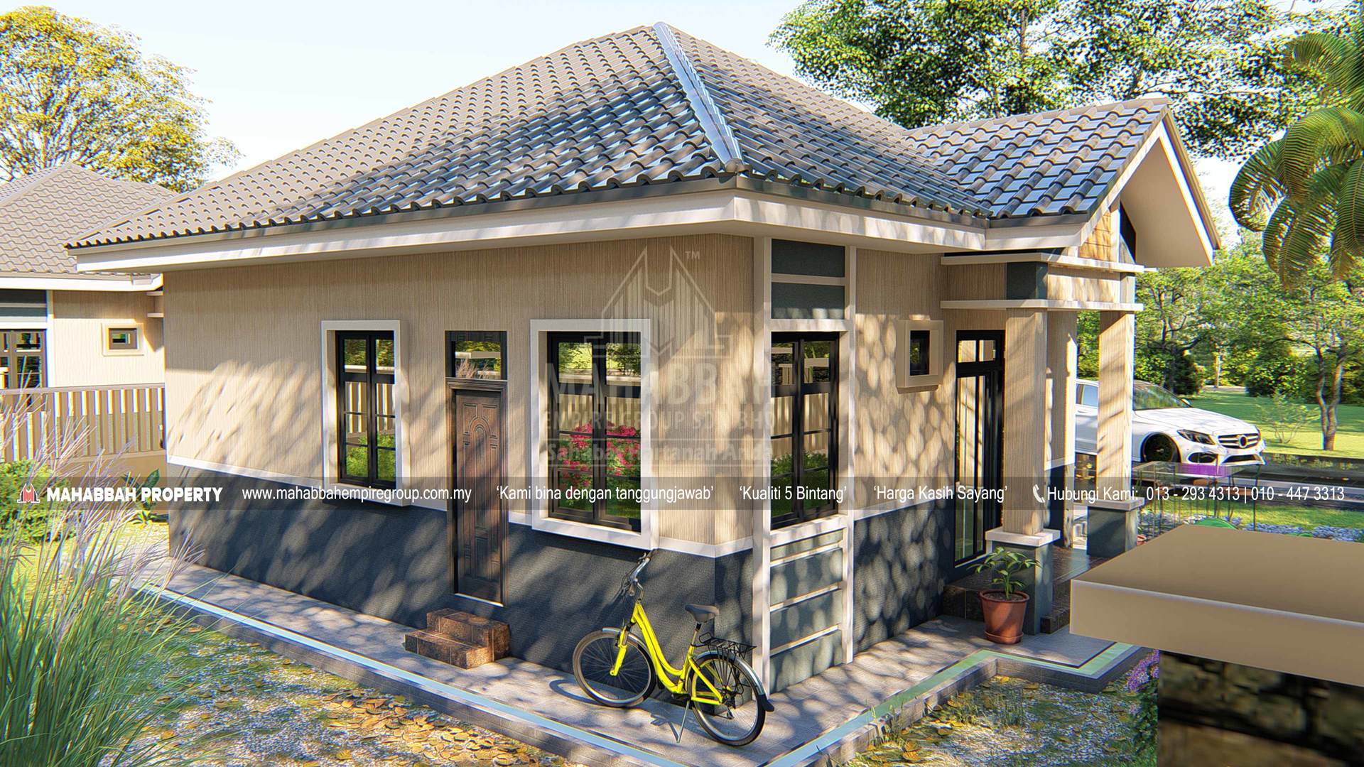 Model/ Reka Bentuk E03 Villa Nuha III