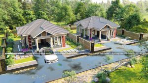 Model/ Reka Bentuk E03 Villa Nuha III