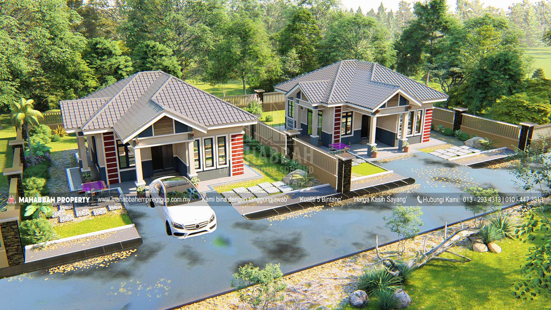 Model/ Reka Bentuk E03 Villa Nuha III