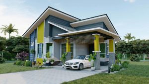 Model/ Reka Bentuk E04 Villa Danish II