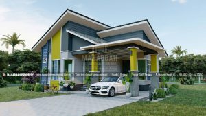 Model/ Reka bentuk E04 Villa Danish II