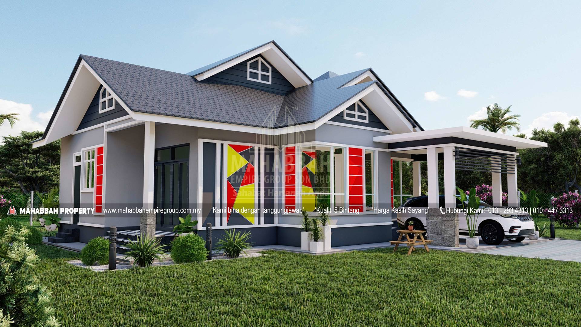 Model/Reka bentuk E05 Villa Sophia