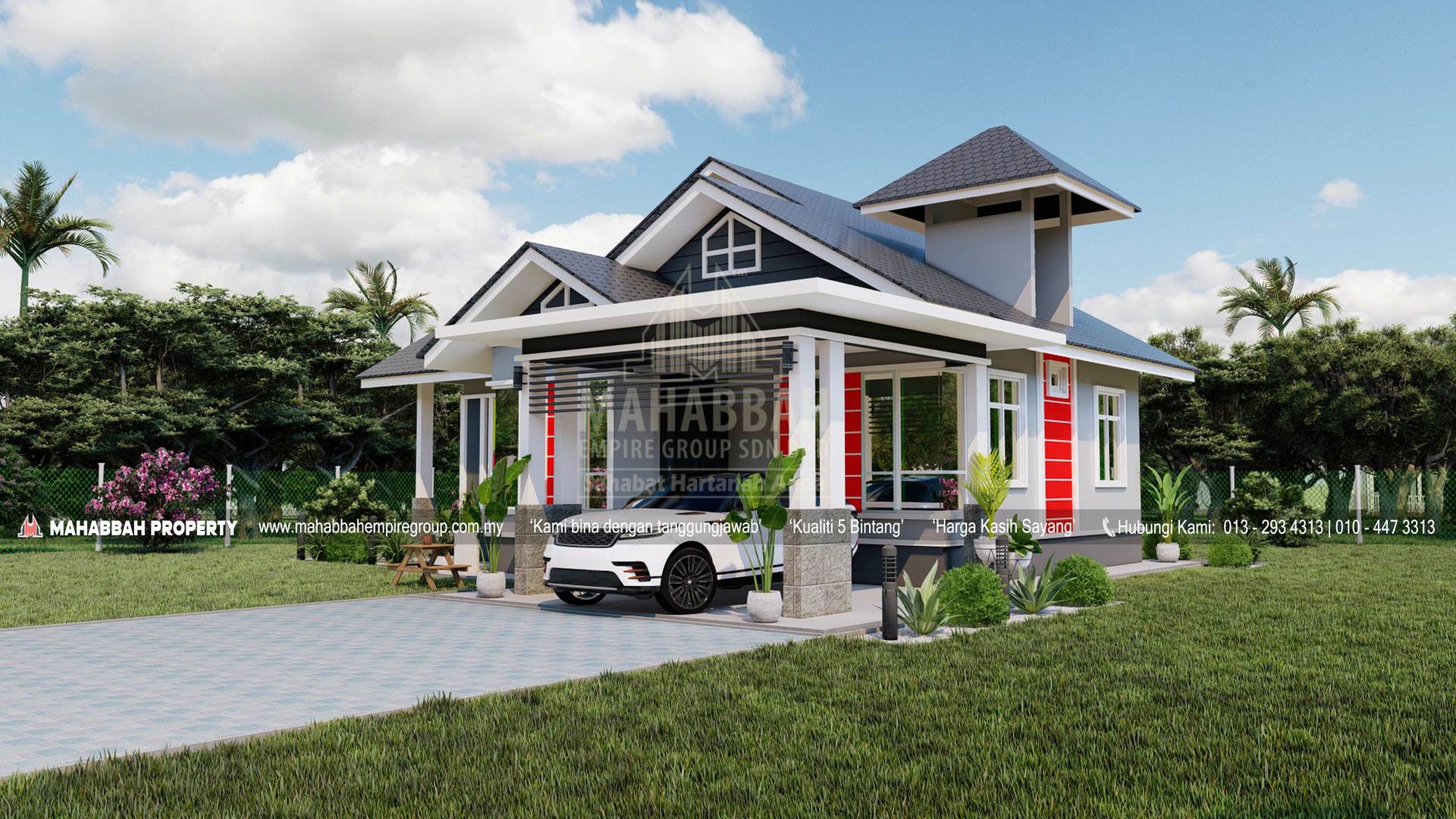 Model/Reka bentuk E05 Villa Sophia