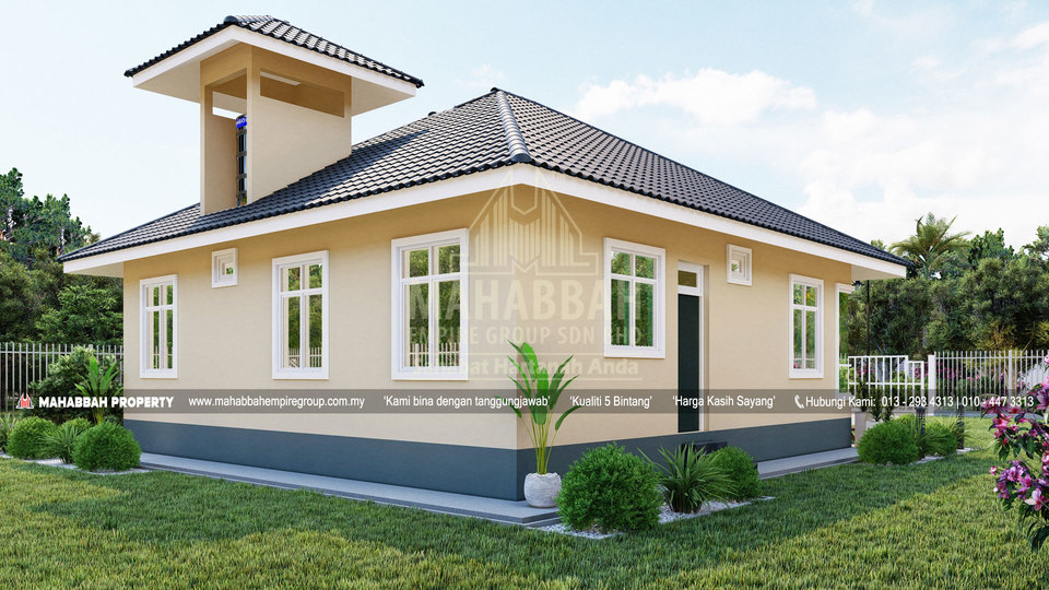 Bahagian Belakang Reka bentuk/ Model E06 Villa Danniell II TM2 02