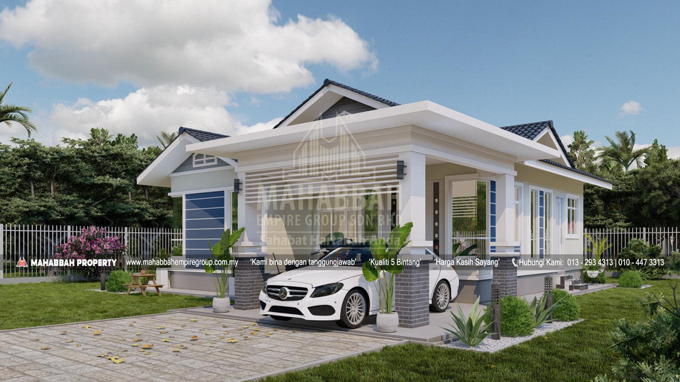 Model/ Reka bentuk Bahagian Sisi E09 Villa Sophia Rose 02