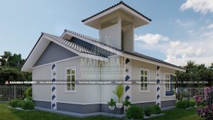 Model/ Reka bentuk Bahagian Belakang E09 Villa Sophia Rose 02