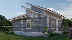 Model/ Reka bentuk Bahagian Belakang E10 Villa Sonata 02