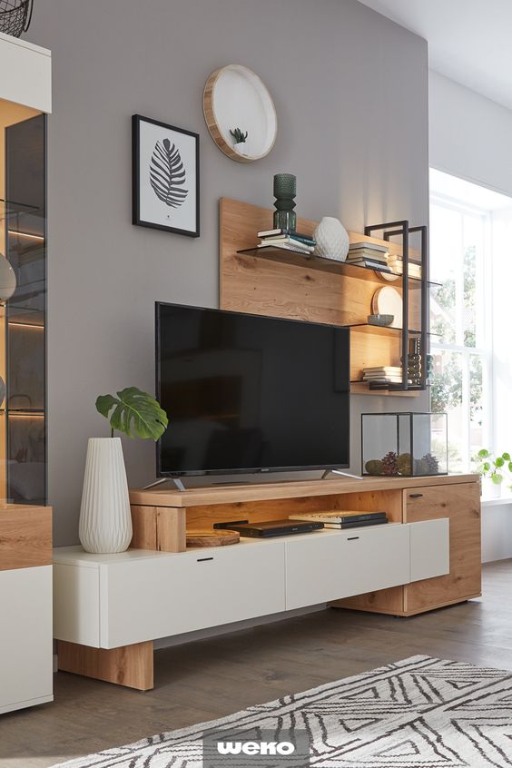 Rekabentuk Rak & Kabinet TV Moden & Elegen