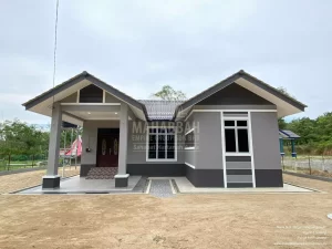 Pandangan Hadapan Portfolio PTBR-S02 Villa Sayang Kelewek Tanah Merah