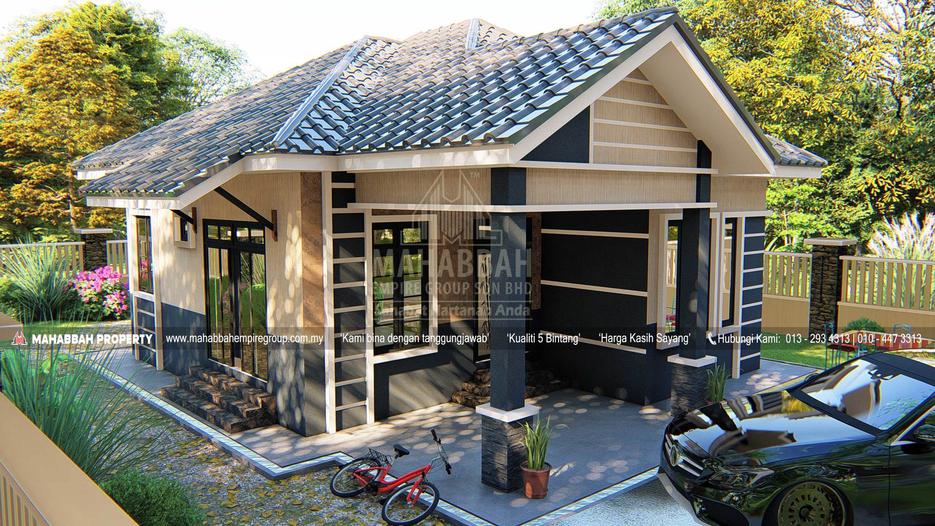 Model/ Rekabentuk Banglo Mampu Milik S03 Villa Nuha II