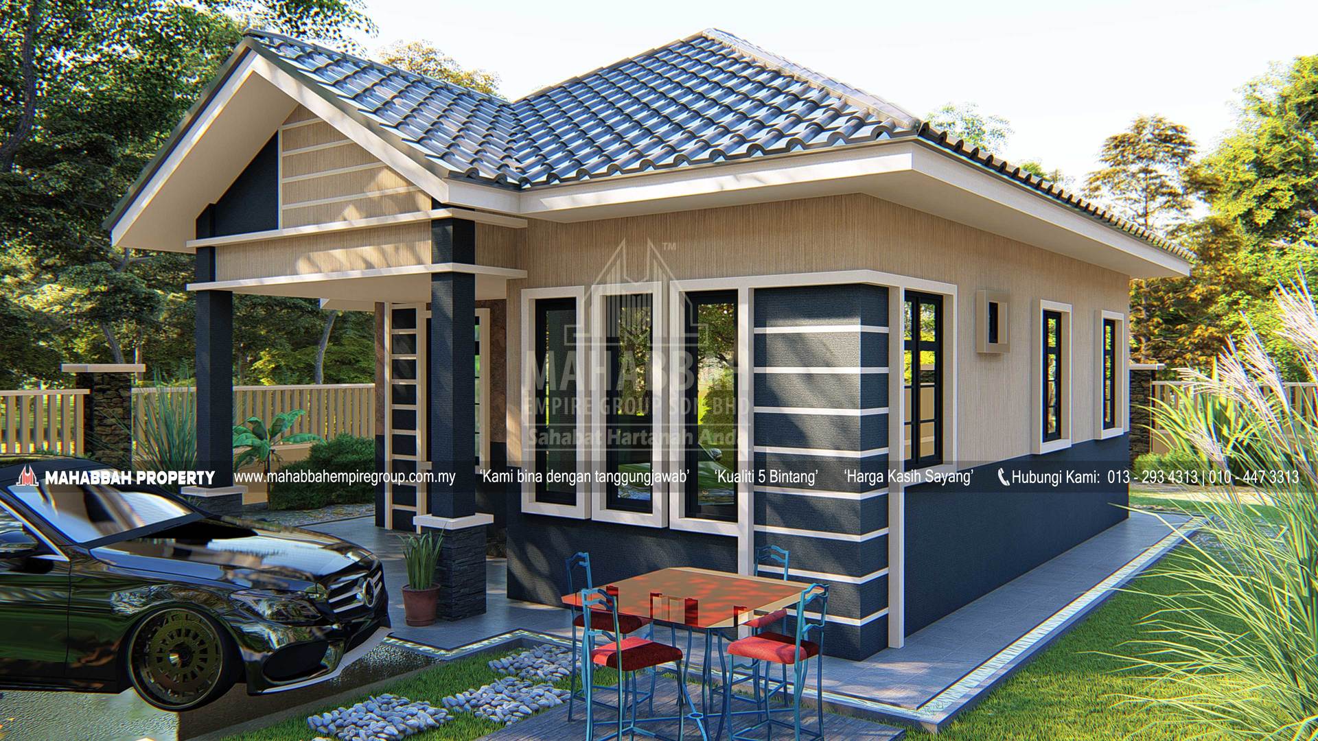 Model/ Rekabentuk Banglo Mampu Milik S03 Villa Nuha II