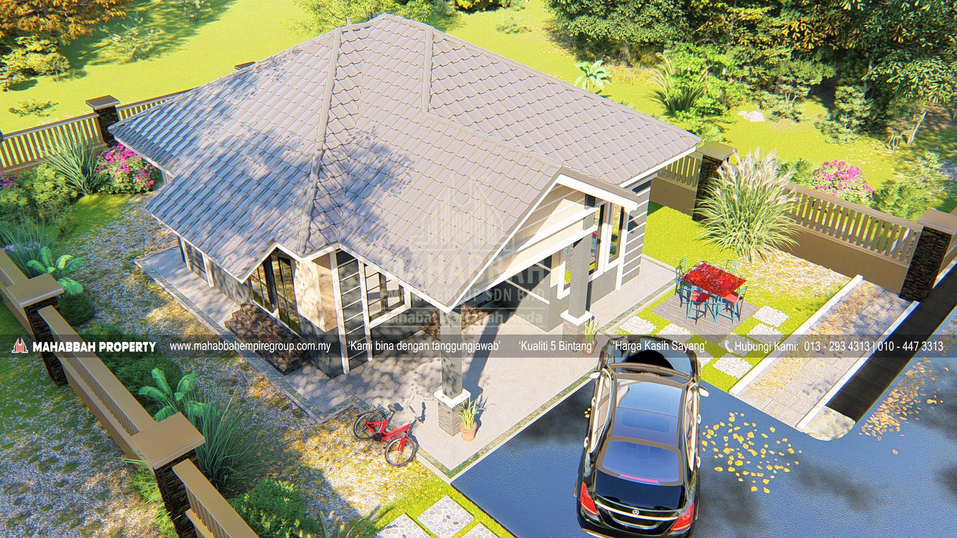 Model/ Rekabentuk Banglo Mampu Milik S03 Villa Nuha II