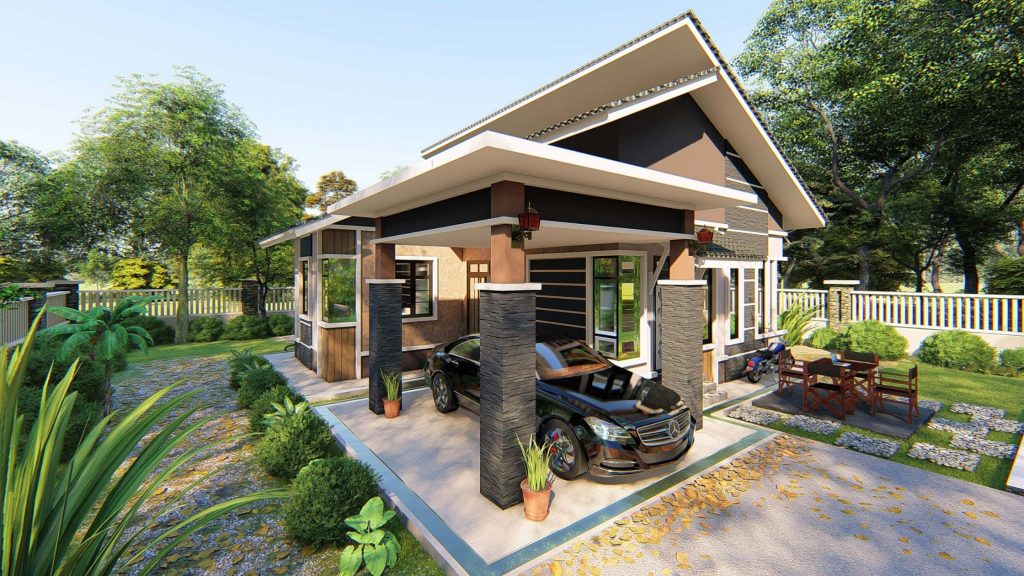 Design/ Rekabentuk Banglo Mampu Milik Villa Chinta