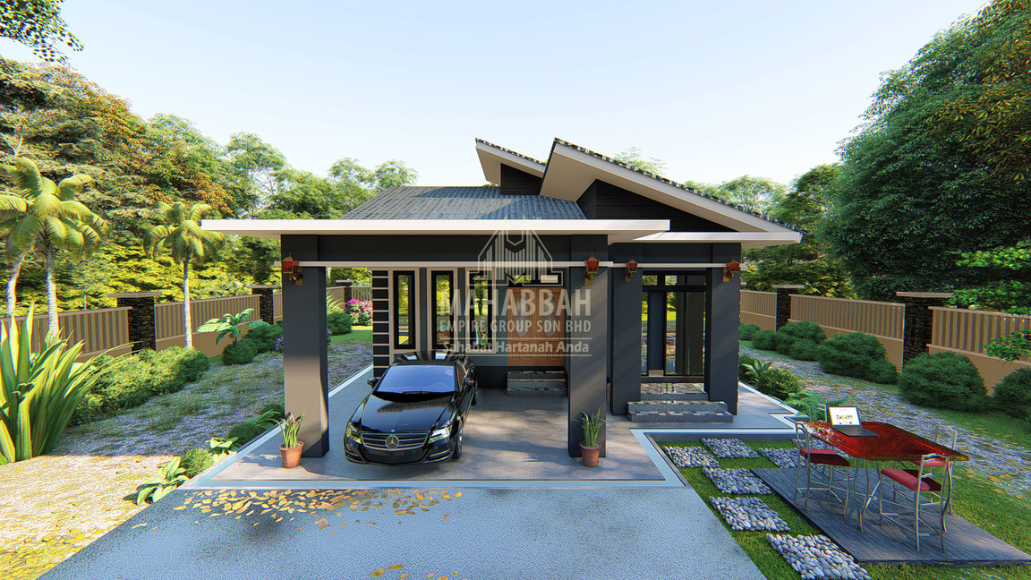 Design/ Rekabentuk Villa Rindu