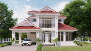 Model Rekabentuk Banglo MEGSB B68-D Villa Sentosa (type A)
