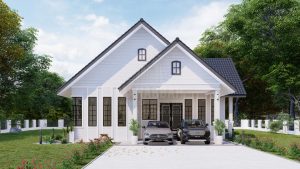 Model Rekabentuk Banglo MEGSB B69-DE White Rose Cottage (Type A)